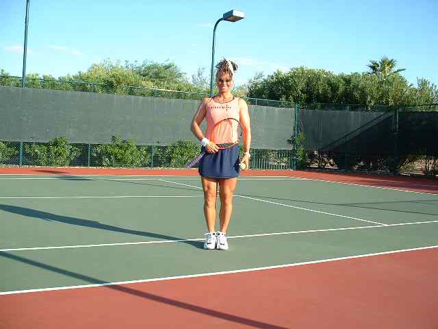 Tennis ready in Scottsdale, AZ