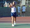 Suzanna Playing tennis